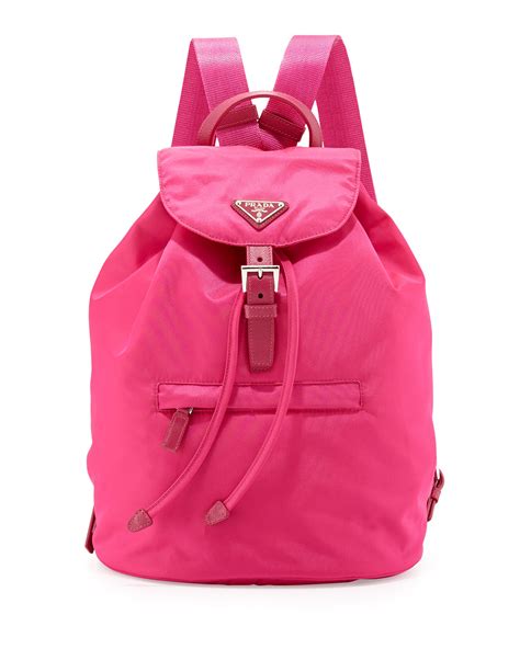 prada vela backpack pink|prada fanny pack nylon.